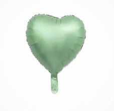 Globo Corazón Menta