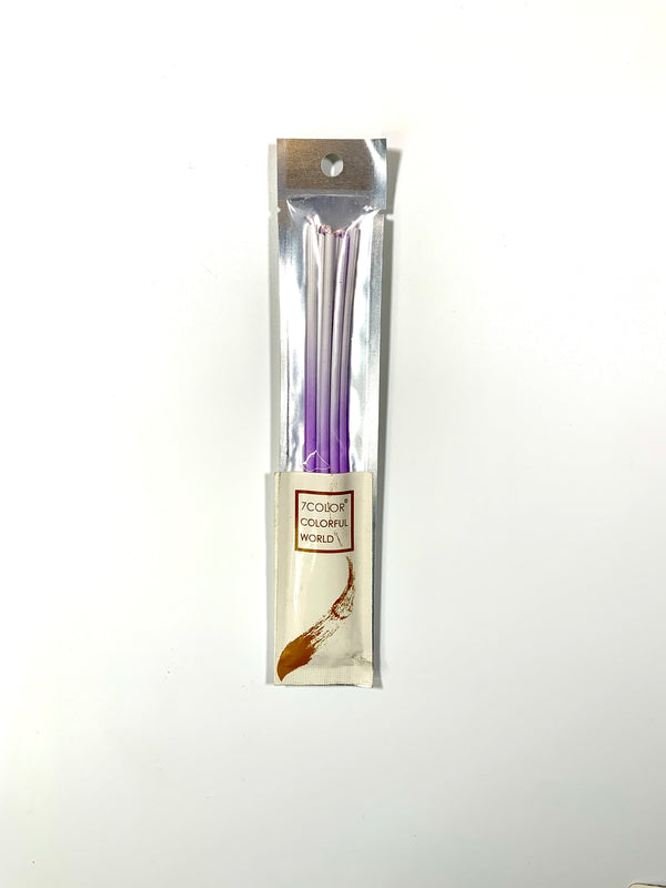 Velas Largas Morado