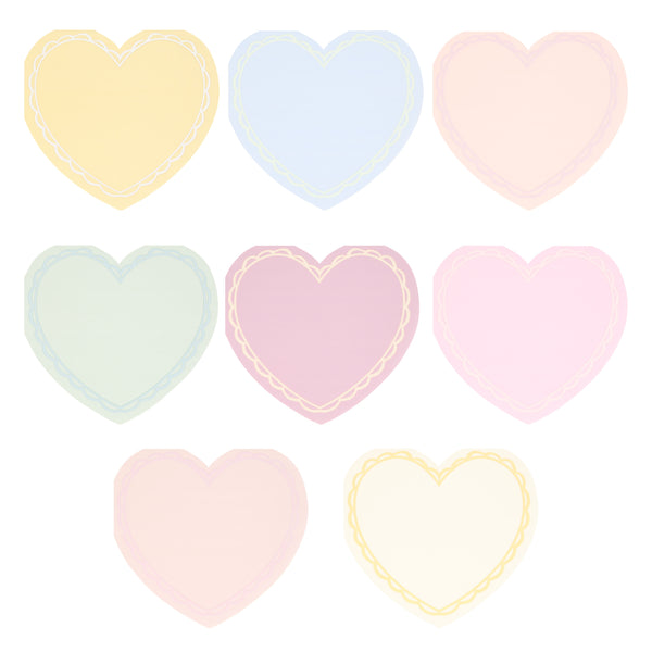 Servilletas Pastel Heart Small